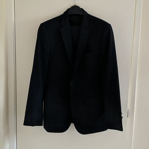 Navy Blue Zara Suit (38 Suit, 30 Pant)